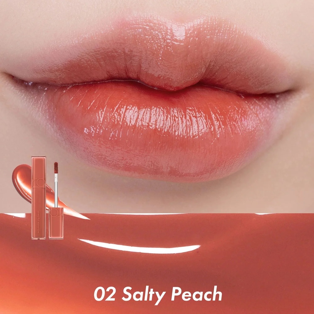 Romand 光澤豐露唇釉 (02 Salty Peach)