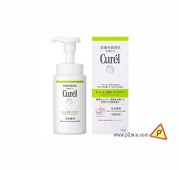 Curel 乾燥敏感抑制皮脂保濕潔面泡沫