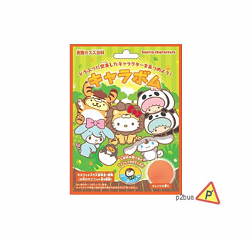 Sanrio卡通美肌入浴球 (動用造型/橙香)