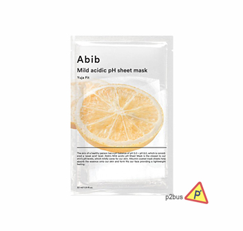 Abib 弱酸性柚子清爽面膜
