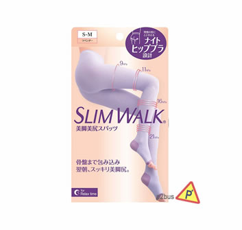 Slim Walk 5重拉提睡眠美腿襪 (S-M)