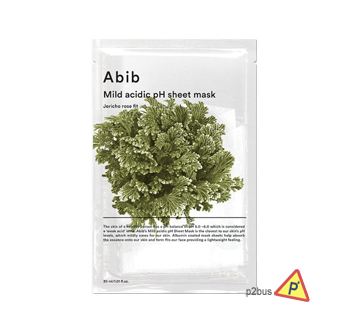 Abib 弱酸性復活草補水面膜