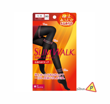 Slim Walk 3段階壓力80丹美腿絲襪 (S-M)