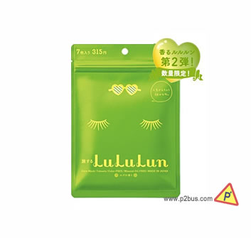 LuLuLun補濕收毛孔面膜 柚子香