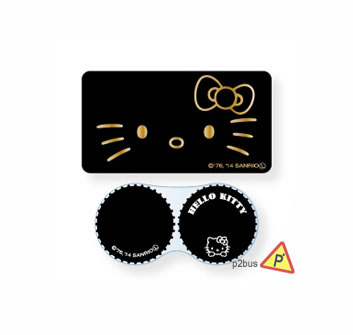 Sanrio隱形眼鏡盒 (Hello Kitty- 黑色)